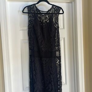 Juicy lace dress with slip
